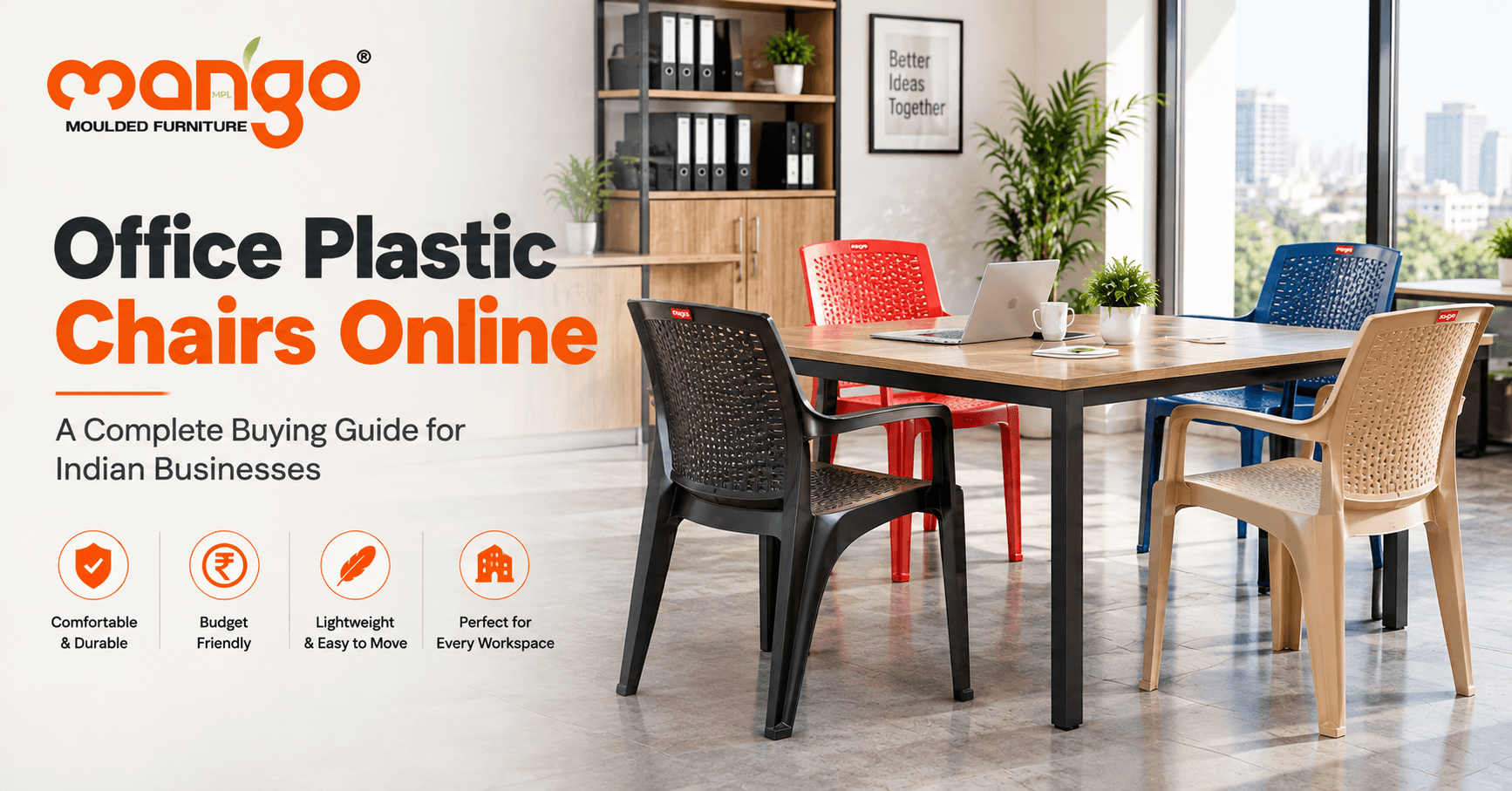 Office Plastic Chairs Online: A Complete Buying Guide