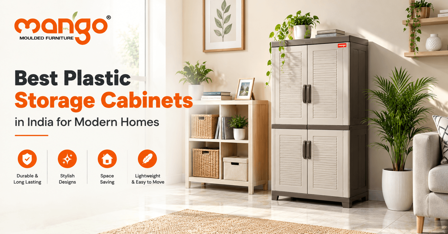 Best Plastic Storage Cabinets in India for Modern Homes